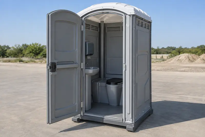 Portable sanitation option for rental planning